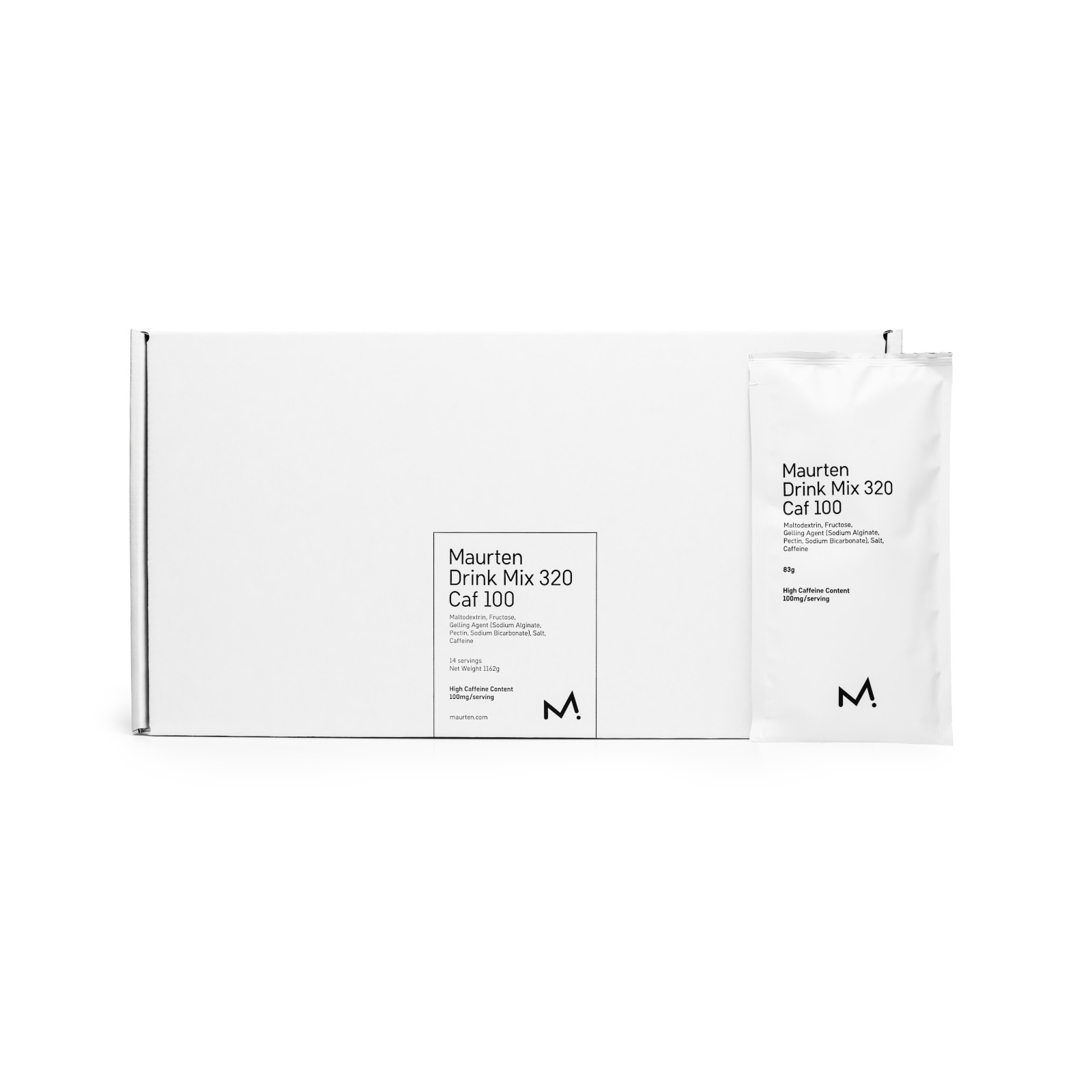 Maurten DrinkMix320 Caf100 Box+Sachet scaled